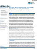 Cover page: Teleseismic attenuation, temperature, and melt of the upper mantle in the Alaska subduction zone