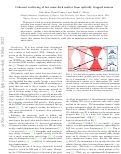 Cover page: Coherent Scattering of Low Mass Dark Matter from Optically Trapped Sensors