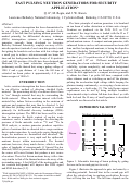 Cover page: Fast Pulsing Neutron Generators for Security Application