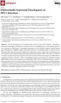 Cover page: Differentially-Expressed Pseudogenes in HIV-1 Infection