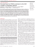 Cover page: Structural basis for ATG9A recruitment to the ULK1 complex in mitophagy initiation