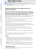 Cover page: Multi‐Ethnic Minority Nurses’ Knowledge and Practice of Genetics and Genomics