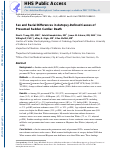 Cover page: Sex and Racial Differences in Autopsy-Defined Causes of Presumed Sudden Cardiac Death