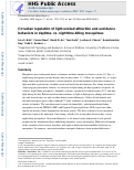 Cover page: Circadian Regulation of Light-Evoked Attraction and Avoidance Behaviors in Daytime- versus Nighttime-Biting Mosquitoes