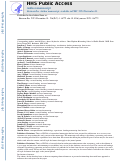 Cover page: Associations between area-level arsenic exposure and adverse birth outcomes: An Echo-wide cohort analysis