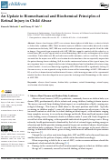 Cover page: An Update to Biomechanical and Biochemical Principles of Retinal Injury in Child Abuse.