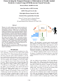 Cover page: Characterizing the Temporal Dynamics of Information in Visually Guided Predictive Control Using LSTM Recurrent Neural Networks