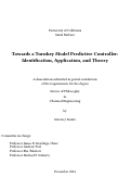 Cover page: Towards a Turnkey Model Predictive Controller: Identification, Application, and Theory