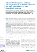 Cover page: Outcomes After Nonresponse and Relapse Post-Tisagenlecleucel in Children, Adolescents, and Young Adults With B-Cell Acute Lymphoblastic Leukemia.