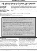 Cover page: Time to Renitrogenation After Maximal Denitrogenation in Healthy Volunteers in the Supine and Sitting Positions