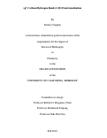 Cover page: sp2 Carbon-Hydrogen Bond (C-H) Functionalization