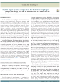 Cover page: Hybrid argon plasma coagulation for Barrett's esophagus.