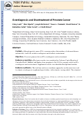 Cover page: Overdiagnosis and Overtreatment of Prostate Cancer