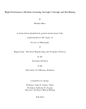 Cover page: High Performance Machine Learning through Codesign and Rooflining