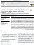 Cover page: Risk analysis of heavy metal concentration in surface waters across the rural-urban interface of the Wen-Rui Tang River, China