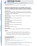 Cover page: Palladium-Catalyzed Amination of Aryl Halides with Aqueous Ammonia and Hydroxide Base Enabled by Ligand Development.