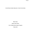 Cover page: The Tea Party &amp; Justice Democrats: A Tale of Two Factions