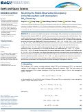 Cover page: Resolving the Model‐Observation Discrepancy in the Mesospheric and Stratospheric HOx Chemistry