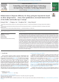 Cover page of Enhancement of disposal efficiency for deep geological repositories based on three design factors − Decay heat optimization, increased thermal limit of the buffer and double-layer concept