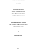 Cover page: Silence, Sound and Subtitles: Exploring Quechua, K’iche’ and the History of Indigenous Languages in United States Film and Television