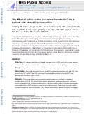 Cover page: The Effect of Tube Location on Corneal Endothelial Cells in Patients with Ahmed Glaucoma Valve