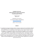 Cover page: Scalability Controversy: Understanding Past Cryptocurrency Returns through Segregated Witness