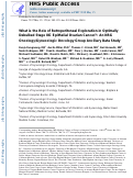 Cover page: What is the role of retroperitoneal exploration in optimally debulked stage IIIC epithelial ovarian cancer? An NRG Oncology/Gynecologic Oncology Group ancillary data study