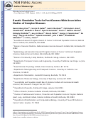 Cover page: Genetic Simulation Tools for Post‐Genome Wide Association Studies of Complex Diseases