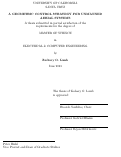 Cover page: A Geometric Control Strategy for Unmanned Aerial Systems