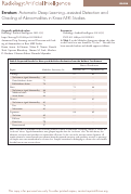 Cover page: Erratum: Automatic Deep Learning–assisted Detection and Grading of Abnormalities in Knee MRI Studies