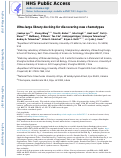 Cover page: Ultra-large library docking for discovering new chemotypes