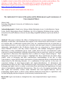 Cover page: The Ambivalent U.S. Context of Reception and the Dichotomous Legal Consciousness of Unaccompanied Minors