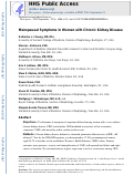 Cover page: Menopausal symptoms in women with chronic kidney disease