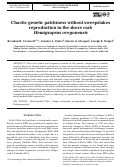 Cover page: Chaotic genetic patchiness without sweepstakes reproduction in the shore crab Hemigrapsus oregonensis