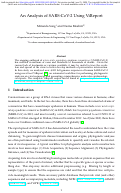 Cover page: An Analysis of SARS-CoV-2 Using ViReport