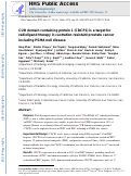 Cover page: CUB Domain-Containing Protein 1 (CDCP1) Is a Target for Radioligand Therapy in Castration-Resistant Prostate Cancer, including PSMA Null Disease.