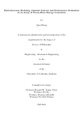 Cover page: Hydrodynamic Modeling, Optimal Control, and Performance Evaluation of an Array of Ocean-Wave Energy Converters