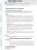 Cover page: Lymphatic dysfunction in critical illness