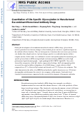 Cover page: Quantitation of Site-Specific Glycosylation in Manufactured Recombinant Monoclonal Antibody Drugs