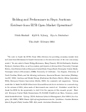 Cover page: Bidding and Performance in Repo Auctions: Evidence from ECB Open Market Operations