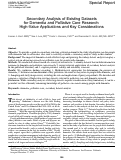 Cover page: Secondary Analysis of Existing Datasets for Dementia and Palliative Care Research: High-Value Applications and Key Considerations.