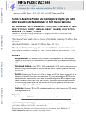 Cover page: Serum C-reactive Protein and Neutrophil/Lymphocyte Ratio After Neoadjuvant Radiotherapy in Soft Tissue Sarcoma