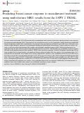 Cover page: pROC: an open-source package for R and S+ to analyze and compare ROC curves