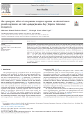 Cover page: The synergistic effect of octopamine receptor agonists on selected insect growth regulators on Culex quinquefasciatus Say (Diptera: Culicidae) mosquitoes