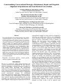 Cover page: Contextualizing Conversational Strategies: Backchannel, Repair and LinguisticAlignment in Spontaneous and Task-Oriented Conversations