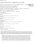 Cover page: The EGS Collab -Experiment 2 Stimulations at 1.25 km Depth