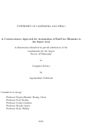 Cover page: A Context-Aware Approach for Automation of End-User Elements in the Smart Grid