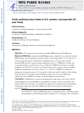 Cover page: Parity and body mass index in US women: A prospective 25‐year study