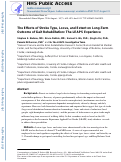 Cover page: The Effects of Stroke Type, Locus, and Extent on Long-Term Outcome of Gait Rehabilitation