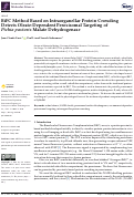 Cover page: BiFC Method Based on Intraorganellar Protein Crowding Detects Oleate-Dependent Peroxisomal Targeting of Pichia pastoris Malate Dehydrogenase